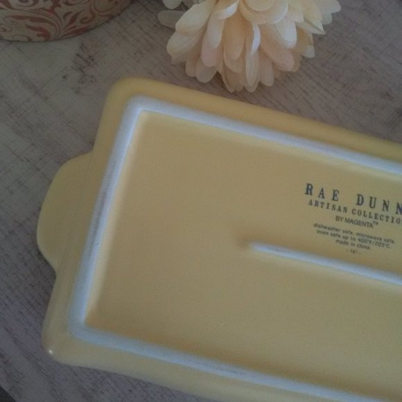 NIB RAE DUNN "Happy Spring" Loaf Pan - Picture 8 of 8